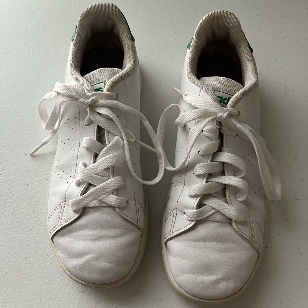 Adidas Kids’ Stan Smith | Size 3 Boys | Cloud White | Casual - Picture 4 of 16